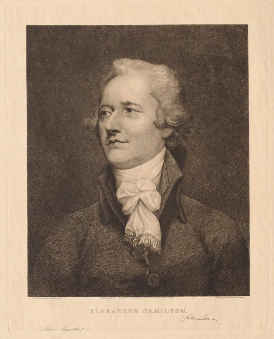 Alexander Hamilton by Albert Rosenthal