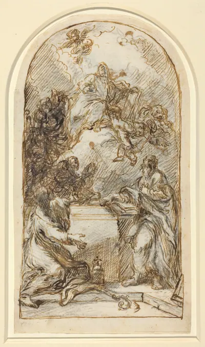 The Apotheosis of Saint Mark [recto and verso]