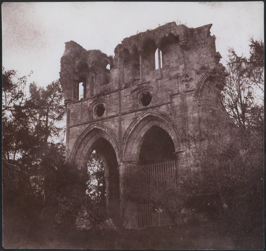 The Tomb of Sir Walter Scott, in Dryburgh Abbey by William Henry Fox Talbot