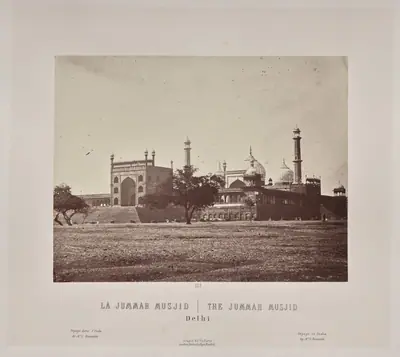 The Jummah Musjid, Delhi