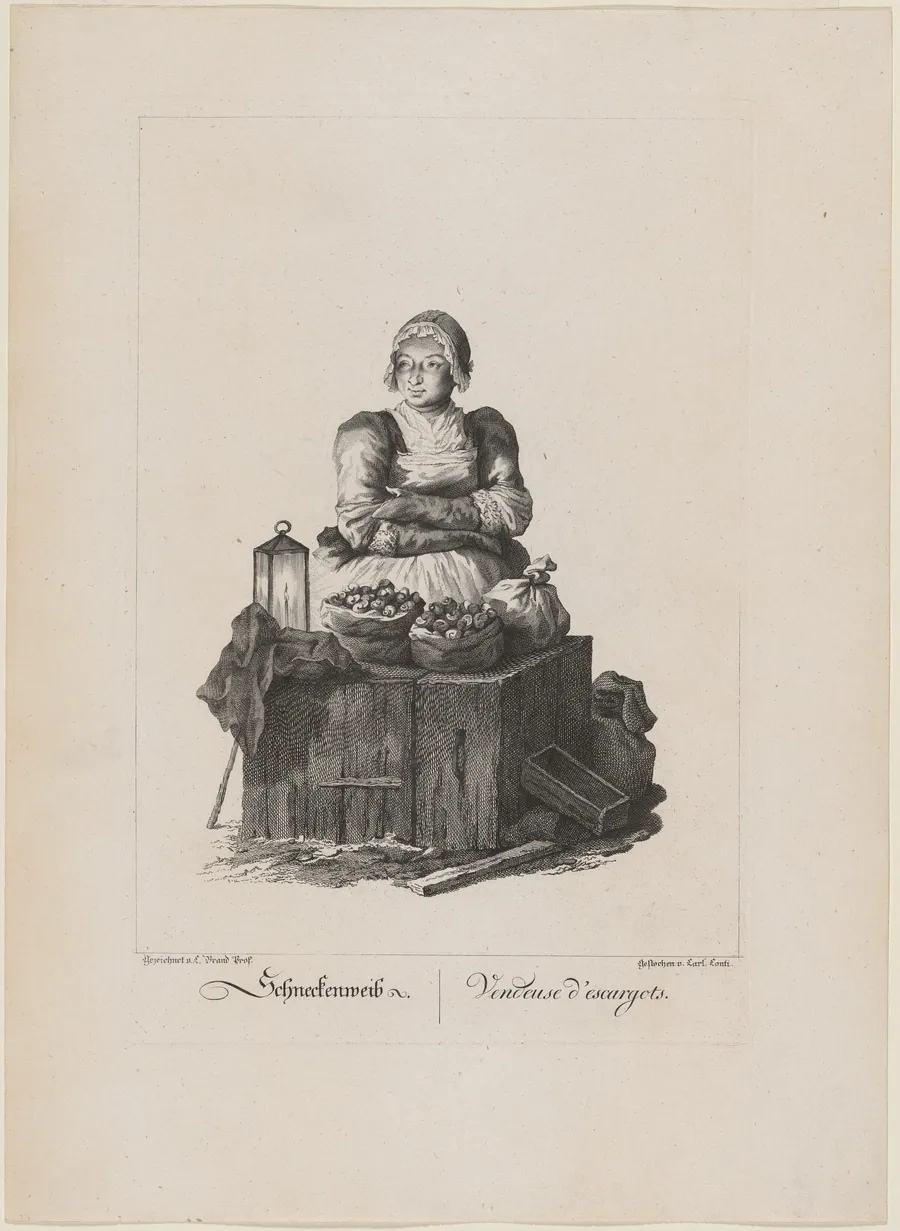 Schneckenweib (Snail Seller) by Carl Conti