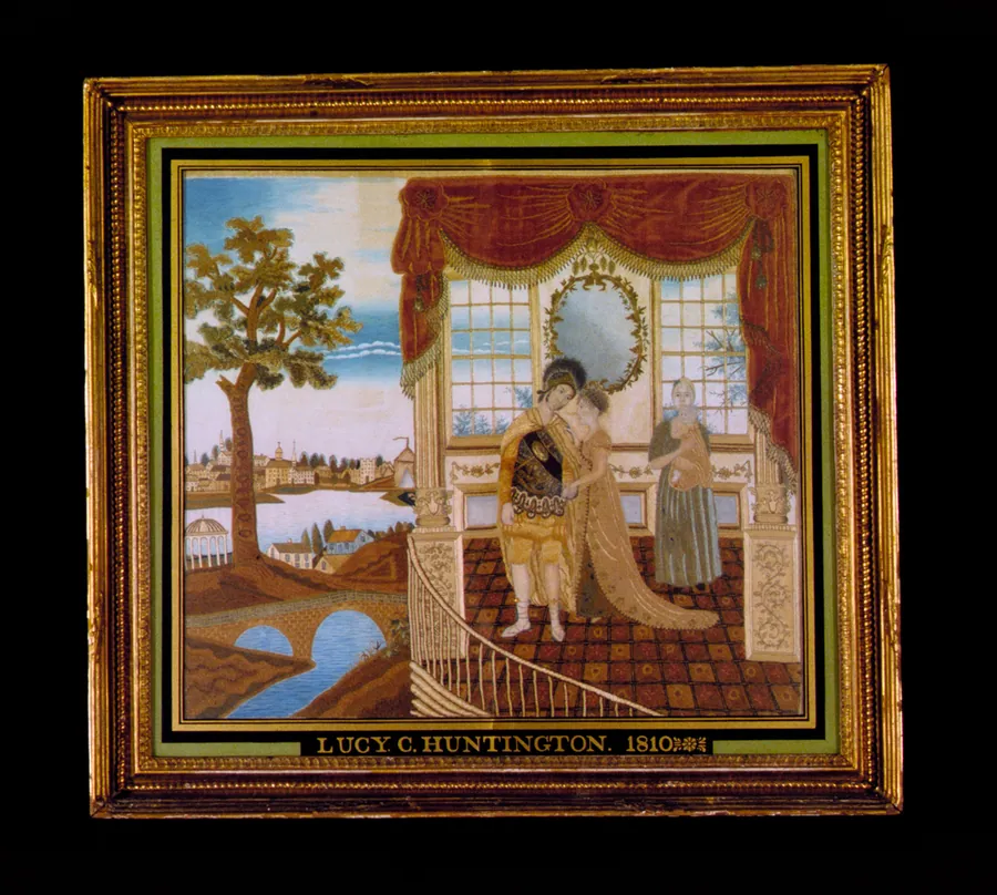 Hector Taking Leave of His Family by Lucy C. Huntington