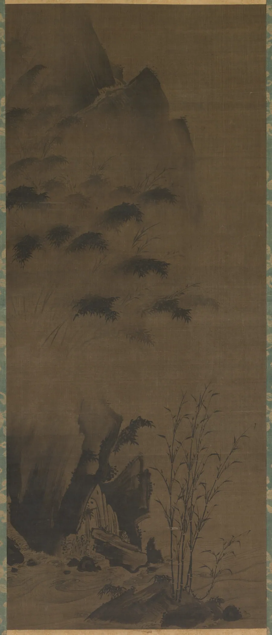 Bamboo in Rain by Genga