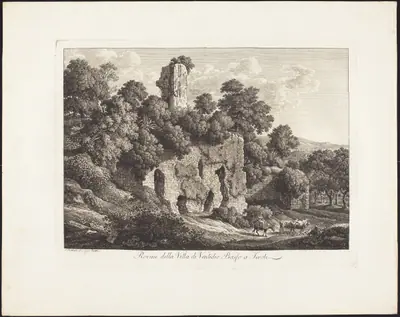 Rovine della villa di Ventidio Basso a Tivoli