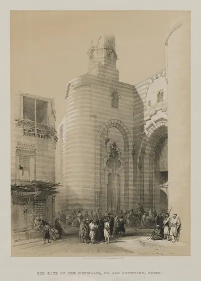 Egypt and Nubia, Volume III: Gate of the Metwaleys, Cairo