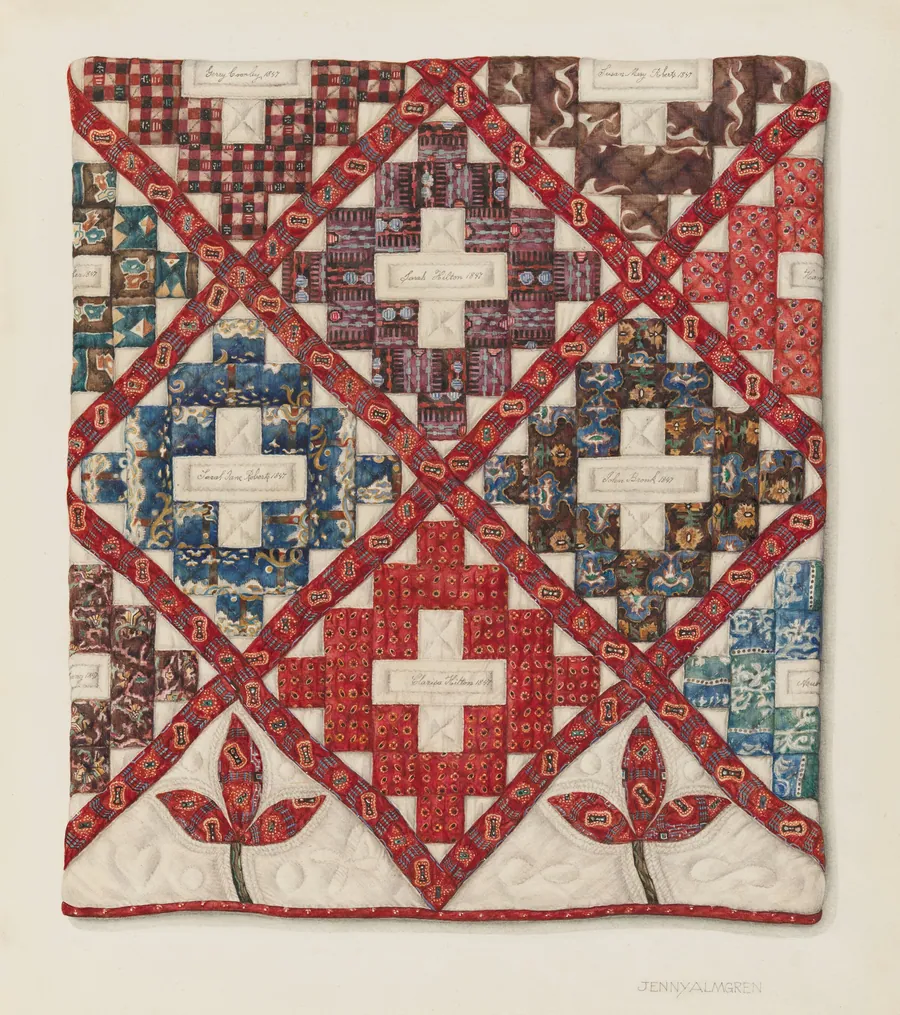 Bedspread by Jenny Almgren
