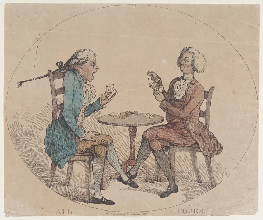 All Fours by Henry William Bunbury