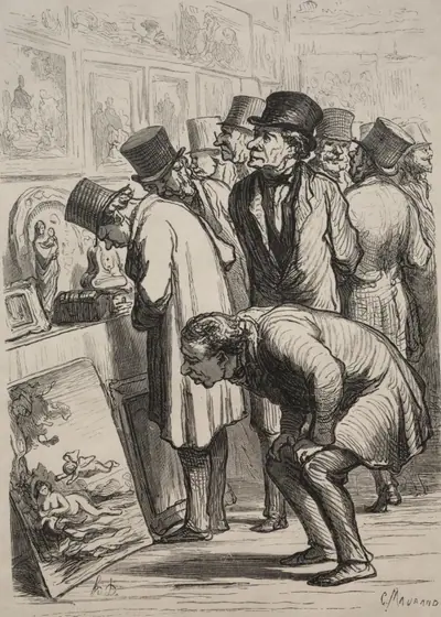 Gallery at Hotel Drouot:  The Day of the Sale