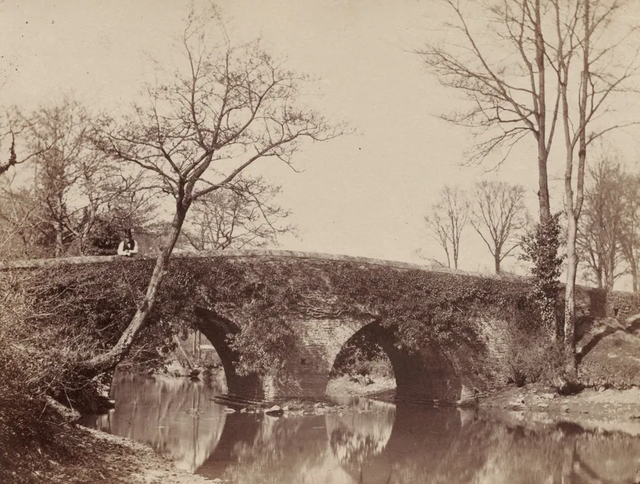 The Country Bridge (Staplylton Bridge, Bristol) by John Dillwyn Llewelyn