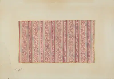 Girl's Wrapper - Textile Pattern