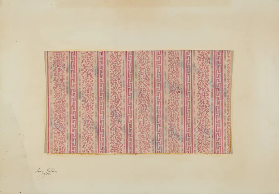 Girl's Wrapper - Textile Pattern by Ivar Julius