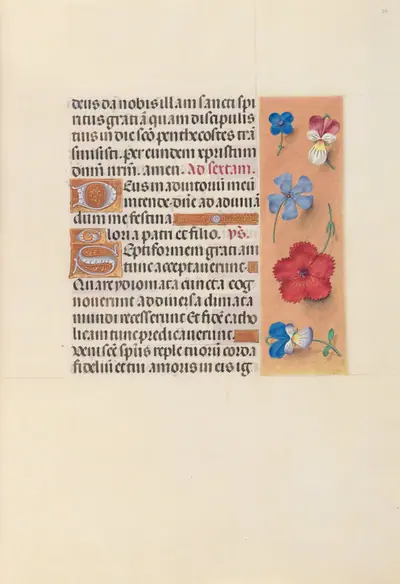 Hours of Queen Isabella the Catholic, Queen of Spain: Fol. 34r
