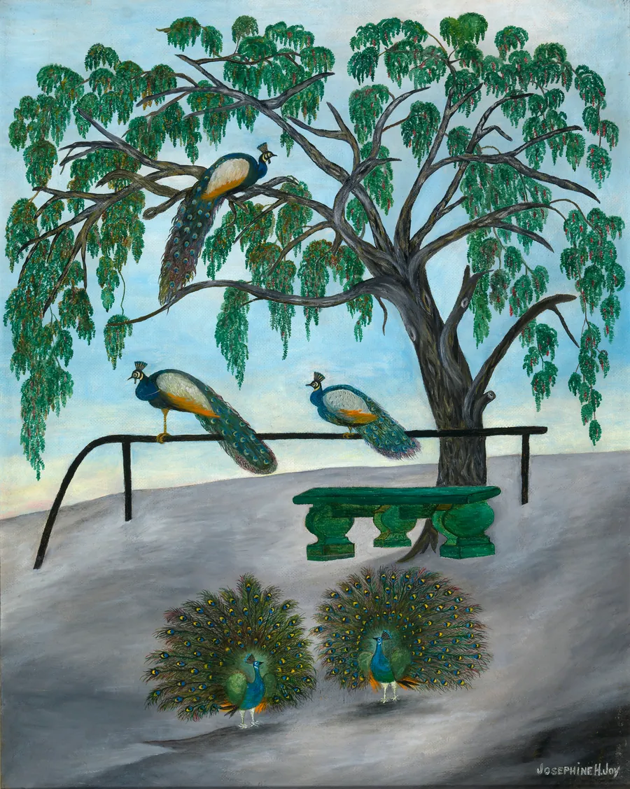Trysting at Evening by Josephine Joy, born North River Mills, WV 1869-died Peoria, IL 1948