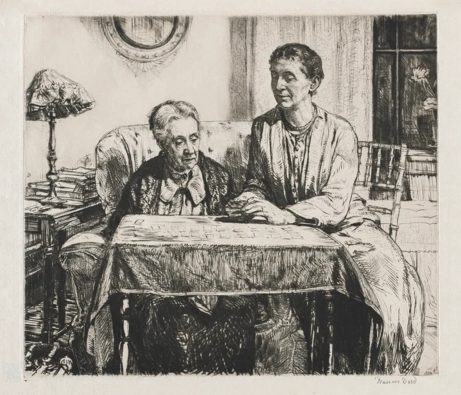 Playing Cards by Francis Dodd