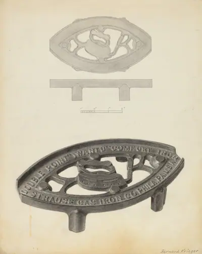 Flat Iron Holder