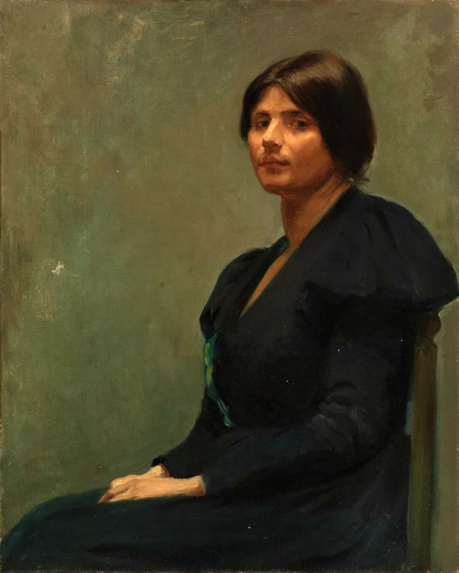 Martha by Alice Pike Barney, born Cincinnati, OH 1857-died Los Angeles, CA 1931