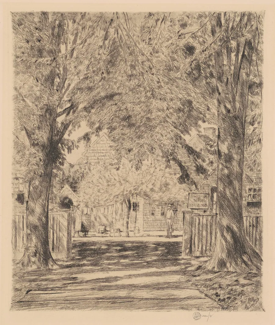 An Easthampton Idyll by Childe Hassam