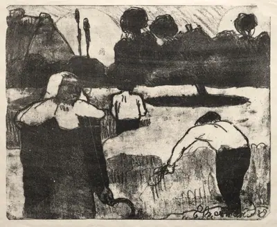 Les Bretonneries: The Harvesters (Les Moissonneurs)