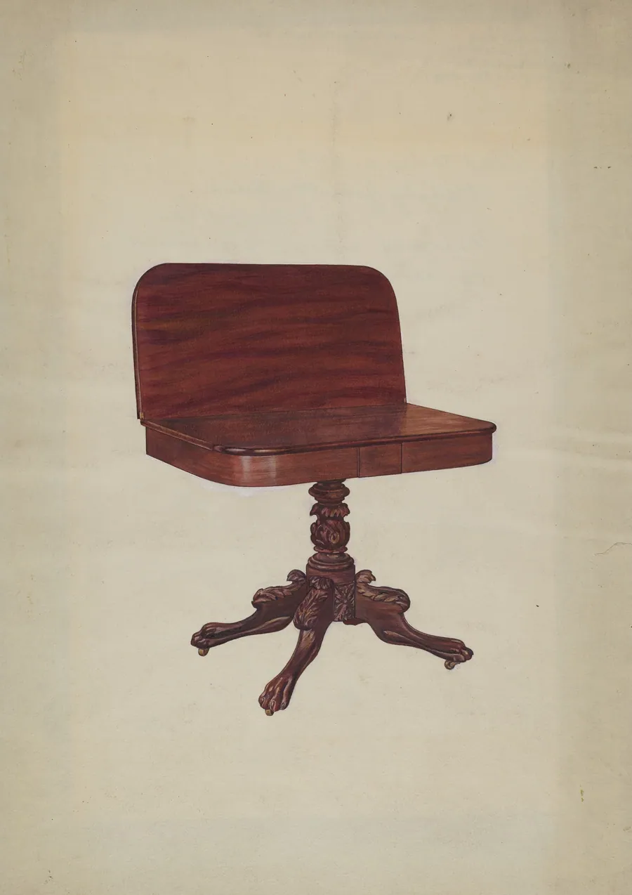 Card Table by Virginia Kennady