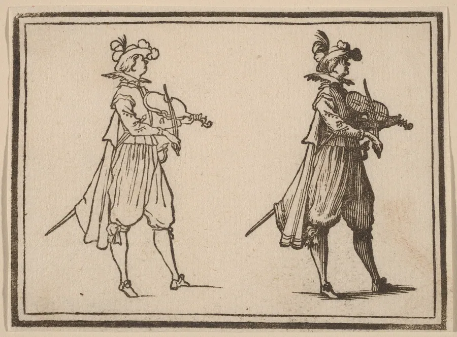 Violinist by Edouard Eckman