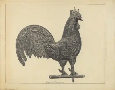 Weather Vane Finial