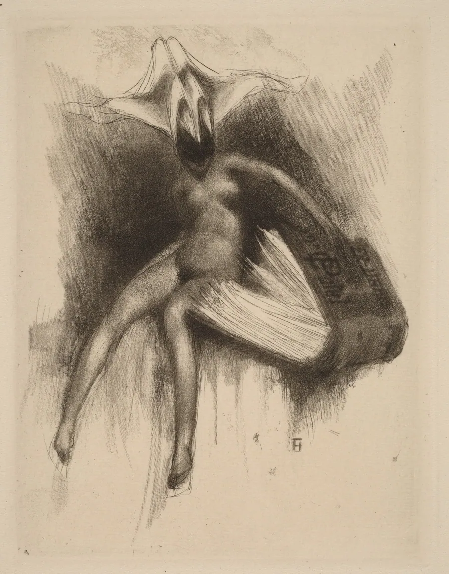Ex Libris C. Patel by French 19th Century