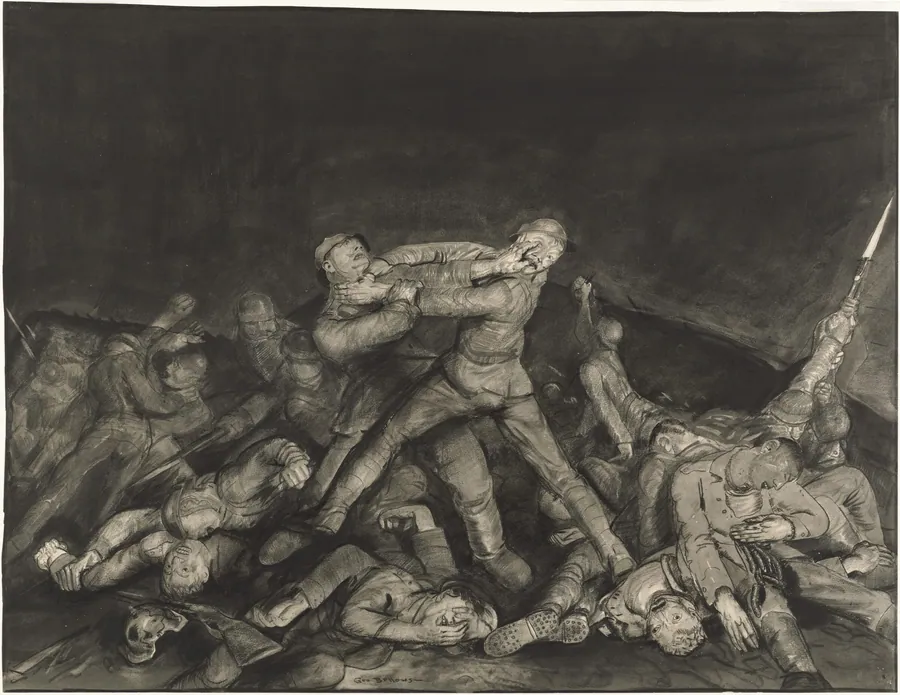 Ghost of Sergeant Pelly by George Bellows