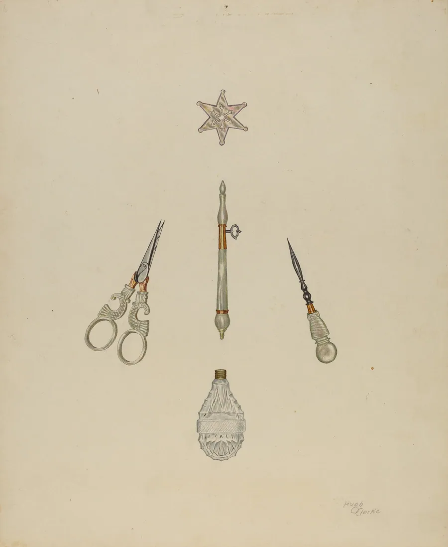 Boudoir Set by Hugh Clarke