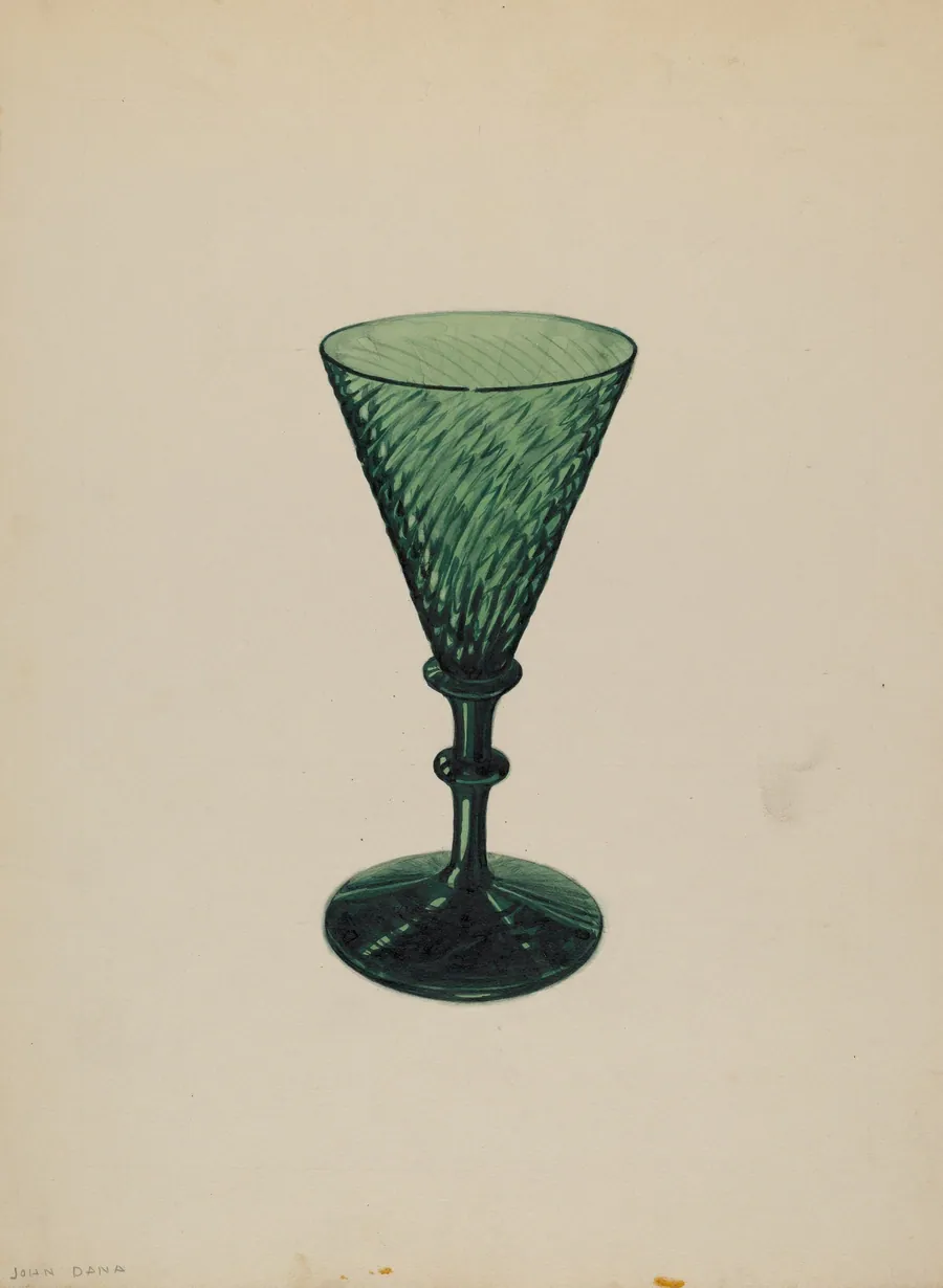 Sherry Wine Glass by John Dana