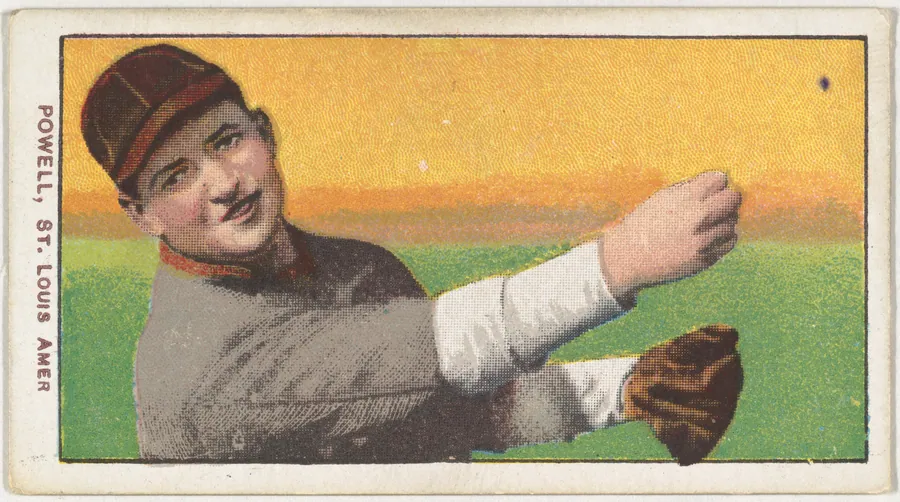 Powell, St. Louis, American League, from the White Border series (T206) for the American Tobacco Company by American Tobacco Company