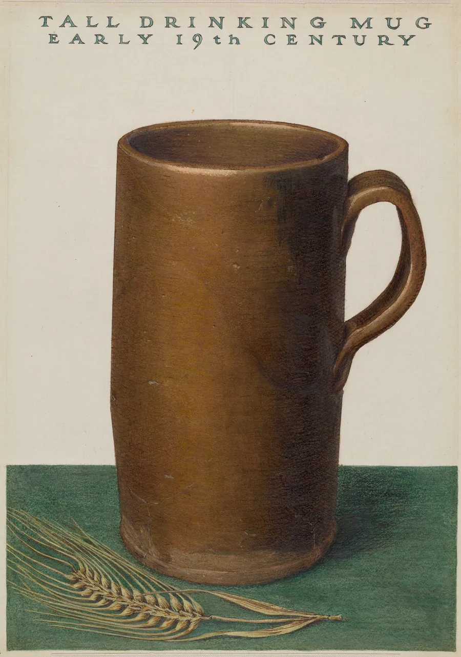 Tall Drinking Mug by John Matulis