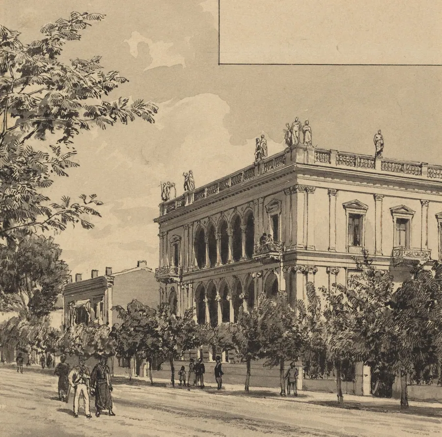 House of Heinrich Schliemann by Themistocles von Eckenbrecher