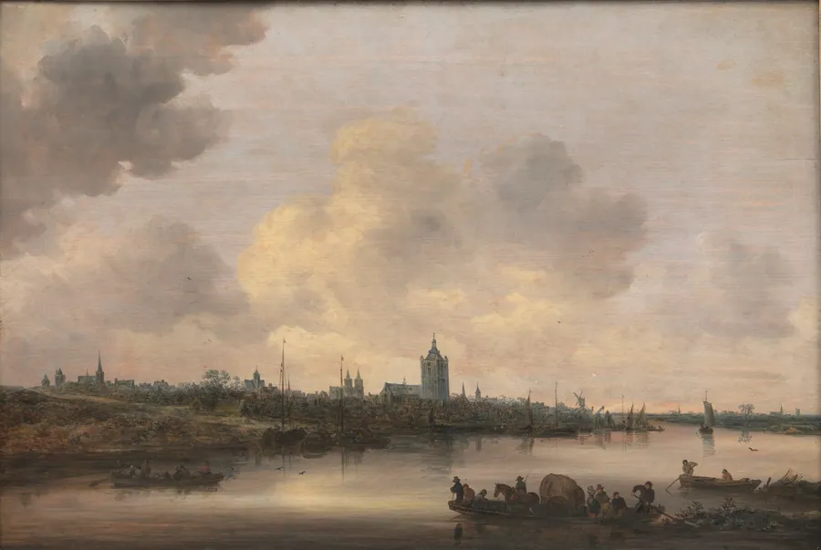 Prospekt af byen Arnhem by Jan Josefsz van Goyen