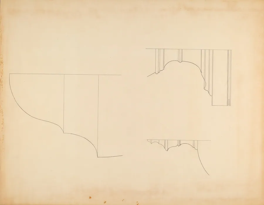Knife and Spoon Box - Line Drawing by Isidore Sovensky
