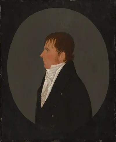 Profile Portrait of a Young Man