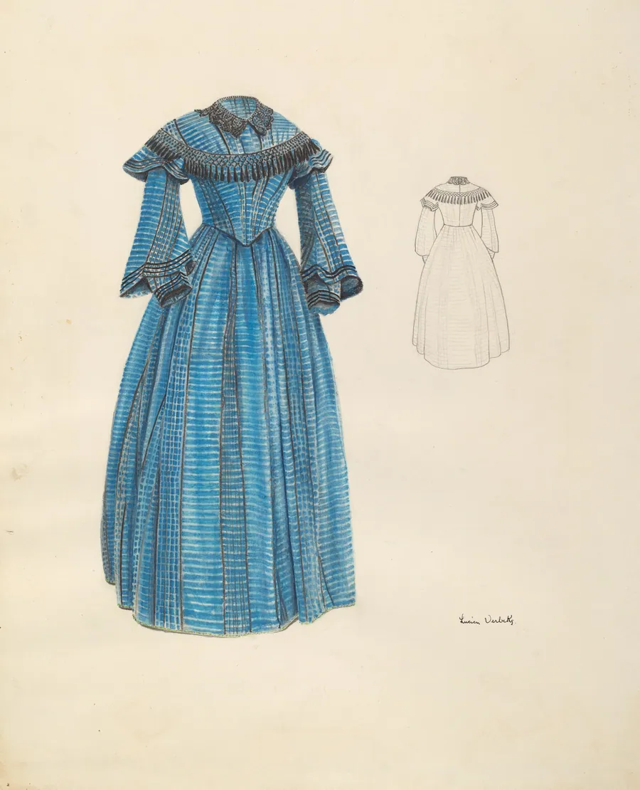 Promenade Dress by Lucien Verbeke