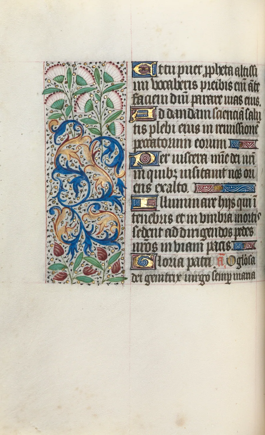 Book of Hours (Use of Rouen): fol. 48v by Master of the Geneva Latini