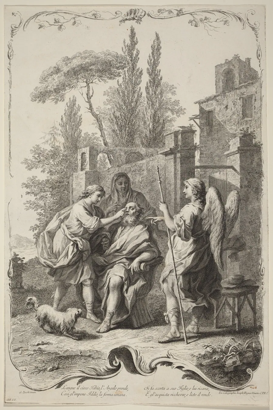 The Blind Tobias by Joseph Wagner