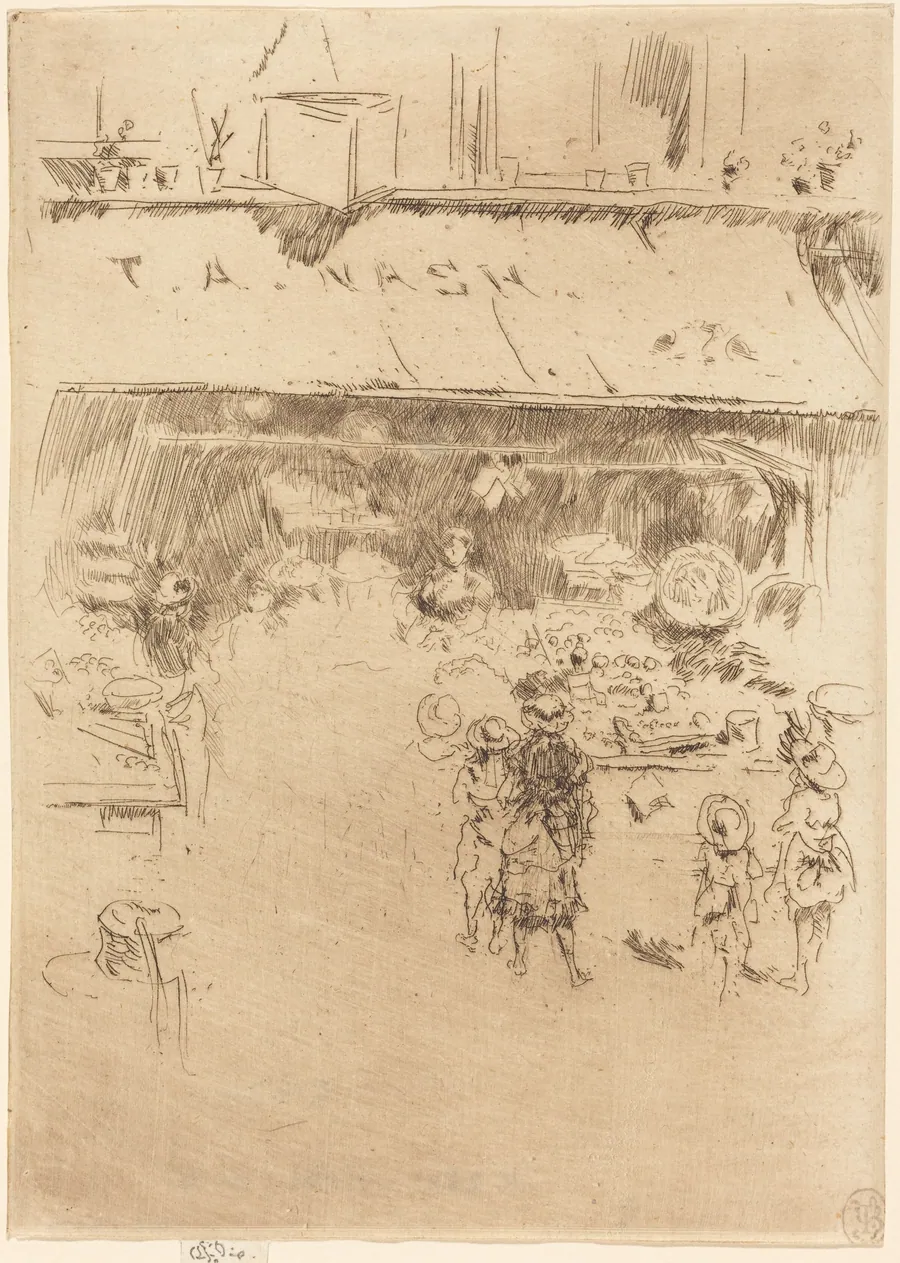 T.A. Nash's Fruit-Shop by James McNeill Whistler