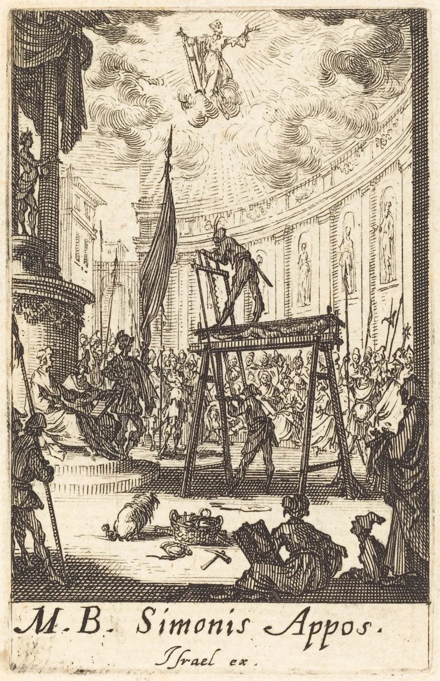 The Martyrdom of Saint Simon by Jacques Callot