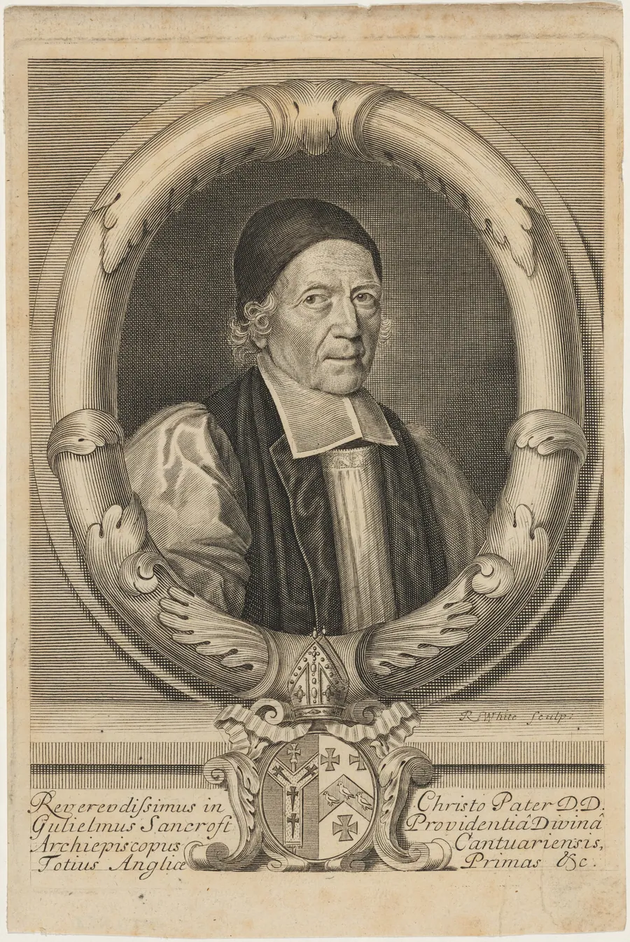 William Sancroft, Archbishop of Canterbury by Robert White