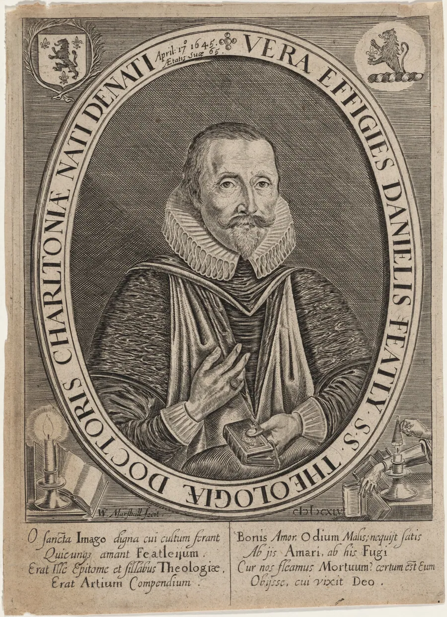 Daniel Featly, age 65 by William Marshall