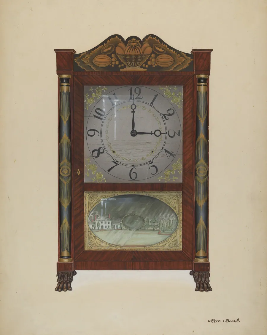 Clock by Rex F. Bush