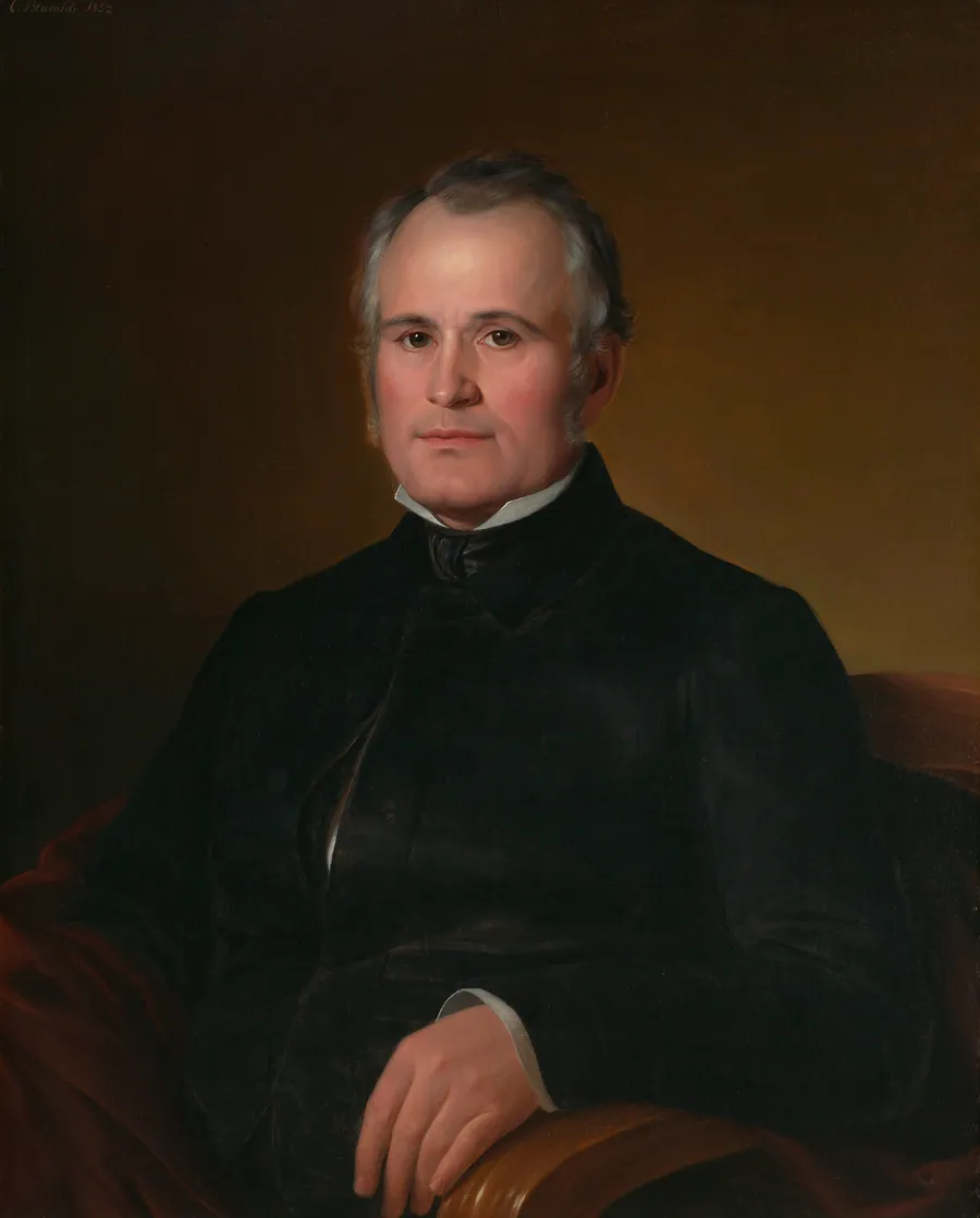 Emery Bemis by Constantino Brumidi, born Rome, Italy 1805-died Washington, DC 1880