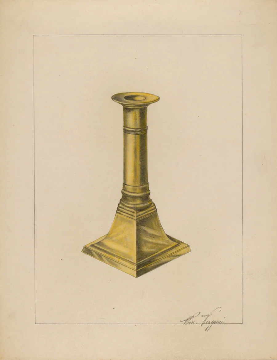 Candlestick by William Vergani