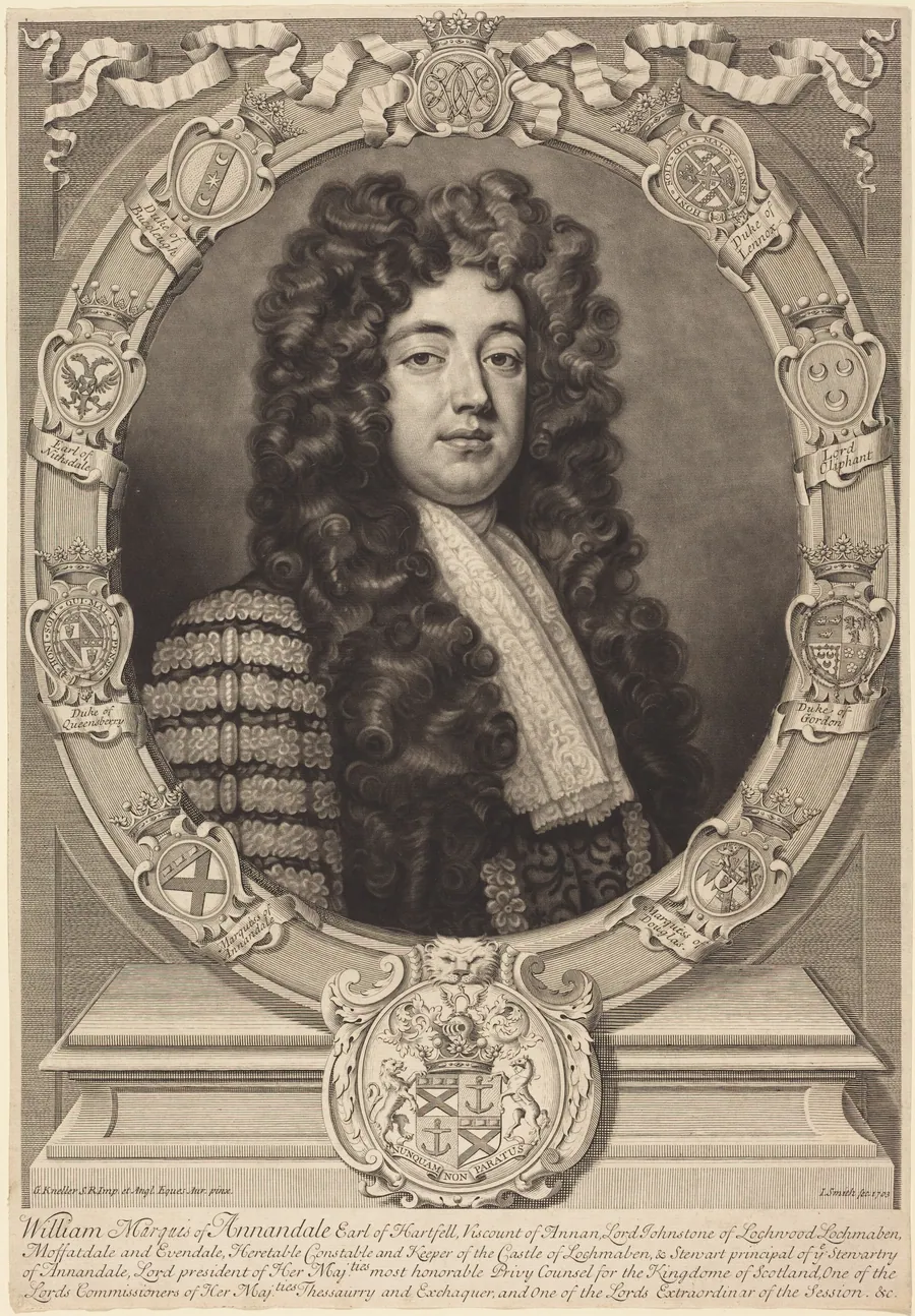 William Johnston, Marquess of Annandale by John Smith