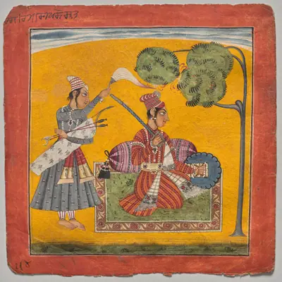 Dipak Raga, One of the Thirty-Six Melodies (Ragamala): Personifying Love