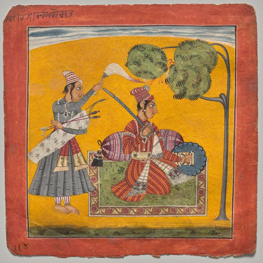 Dipak Raga, One of the Thirty-Six Melodies (Ragamala): Personifying Love
