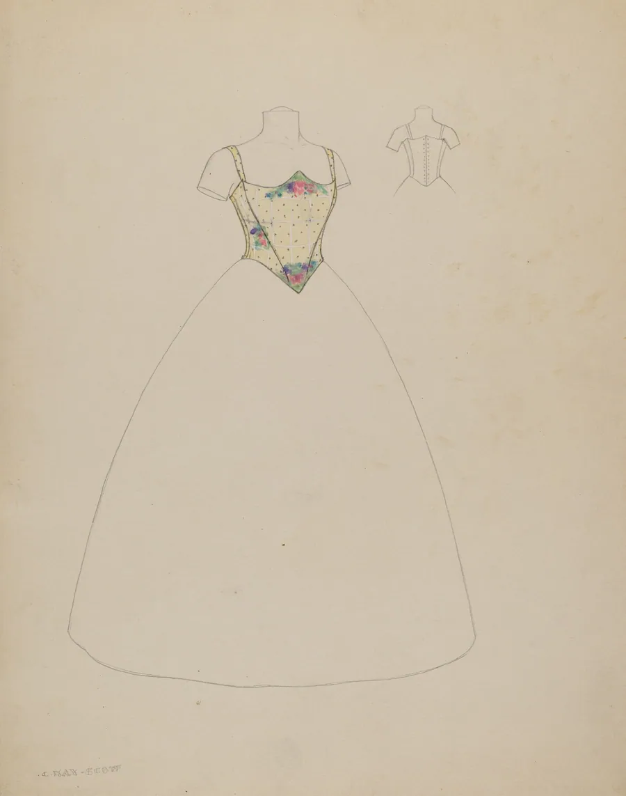 Design for Bodice by Creighton Kay-Scott