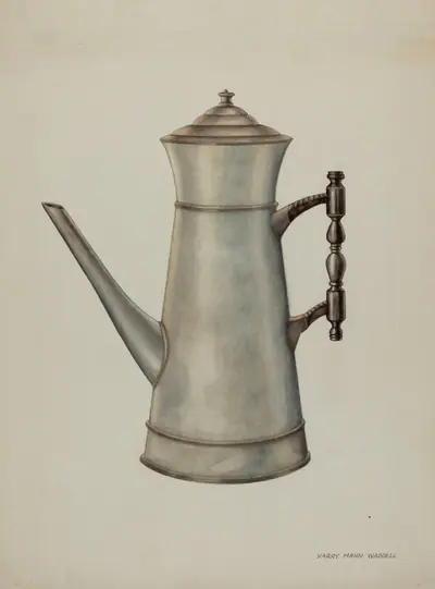 Pewter Coffee Pot